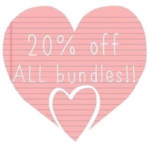 20% off bundles 2 or more items!
